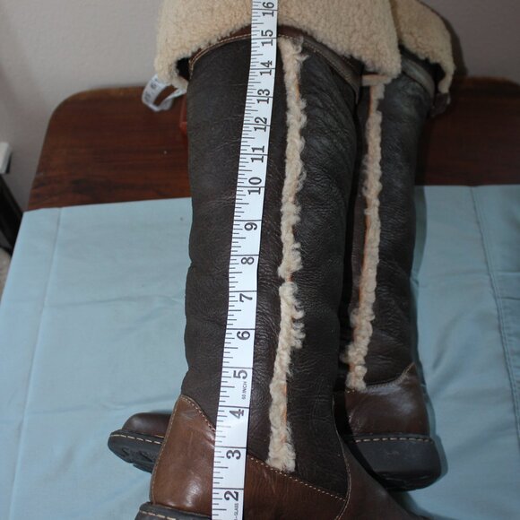 Born Oakdale tall shearling lined boots Size 7.5 - Picture 9 of 12